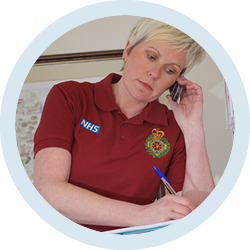 CFR Member on a telephone call